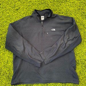 The North Face Men's Gray Fleece Jacket Size XL (24.5Wx26L)
